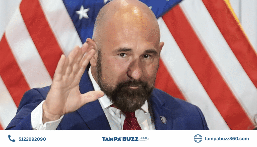 Lt. Jay Collins in St. Petersburg today