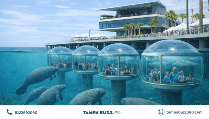 Underwater Manatee Viewing Pods are Planned for the St. Pete Pier as Part of a $250 Million Expansion